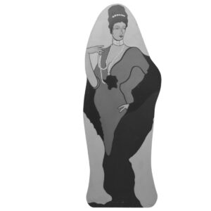 Cutout - Flapper With Shawl