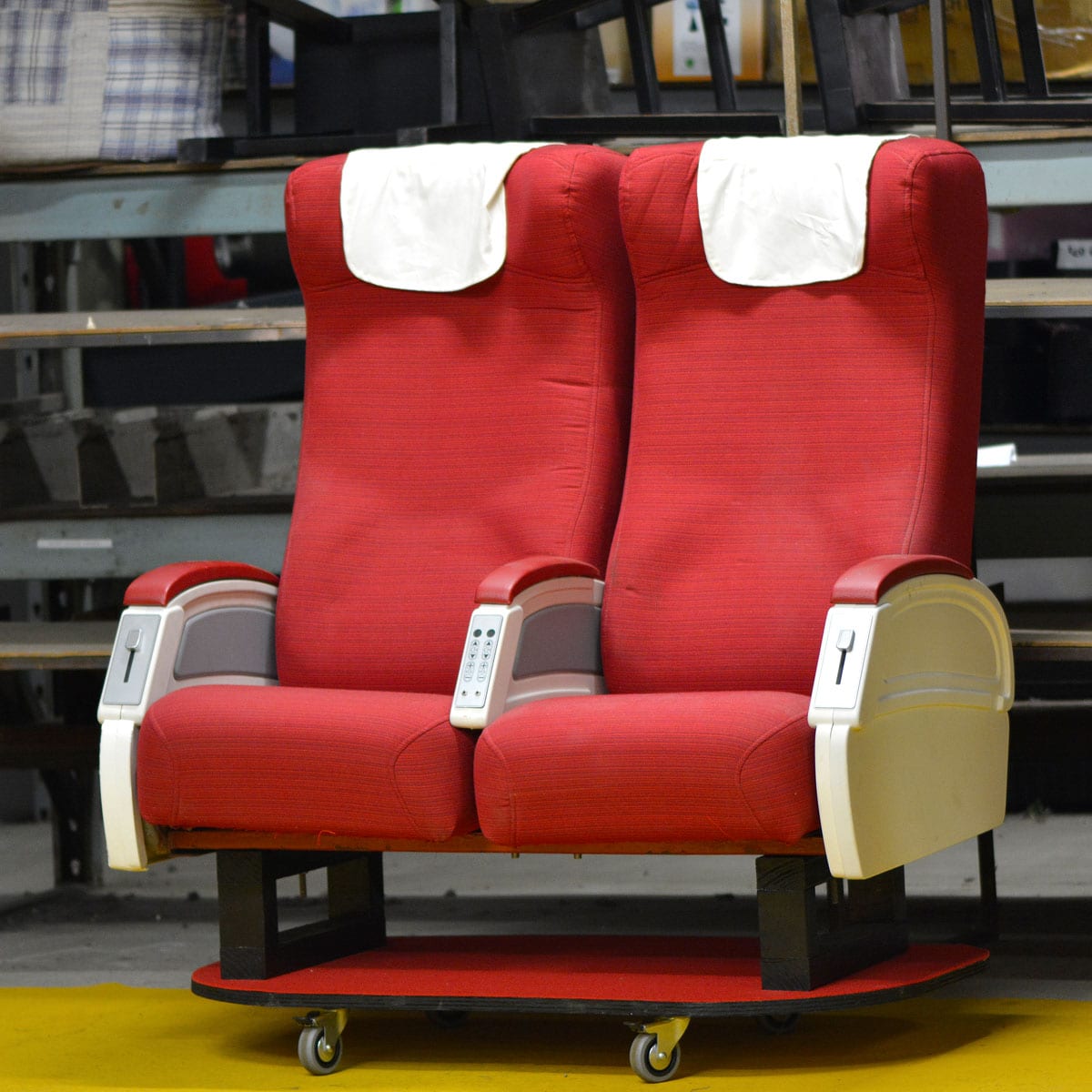 Aircraft Passenger Seats - Sydney Prop Specialists - Prop Hire and Event Theming