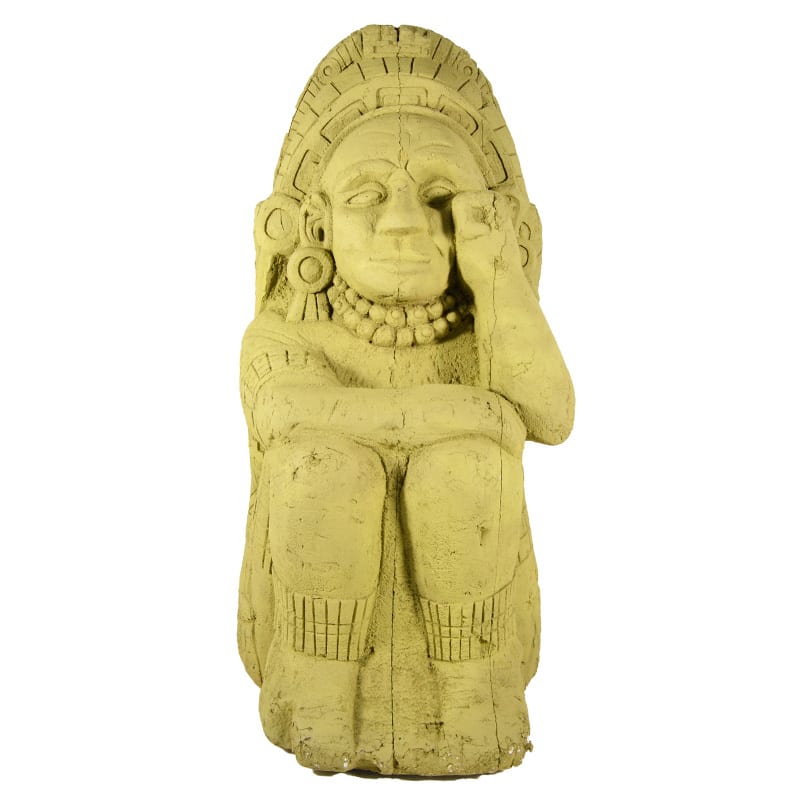 Large Aztec Inca Statue - Sitting for hire - sydney props