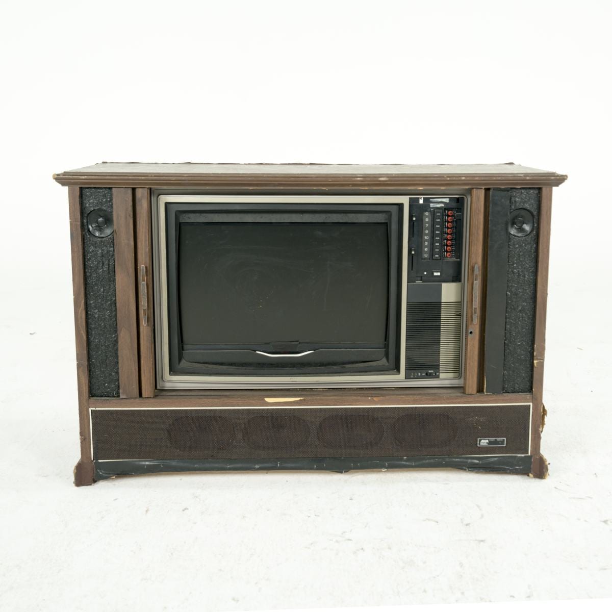 Old Television Unit, extra large for hire - sydney props