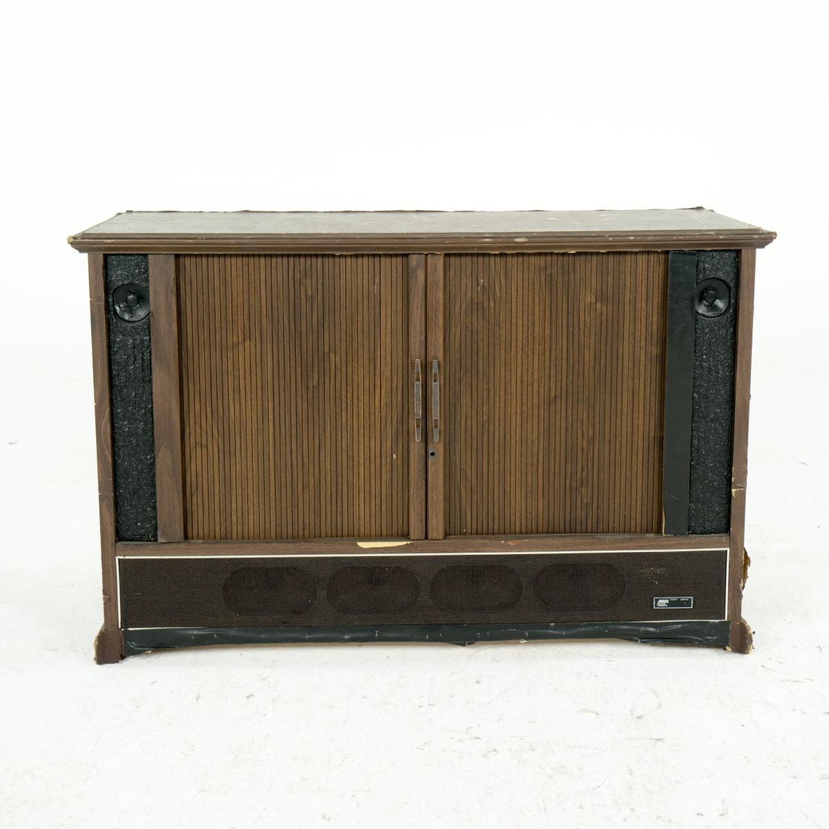 Old Television Unit, extra large for hire - sydney props