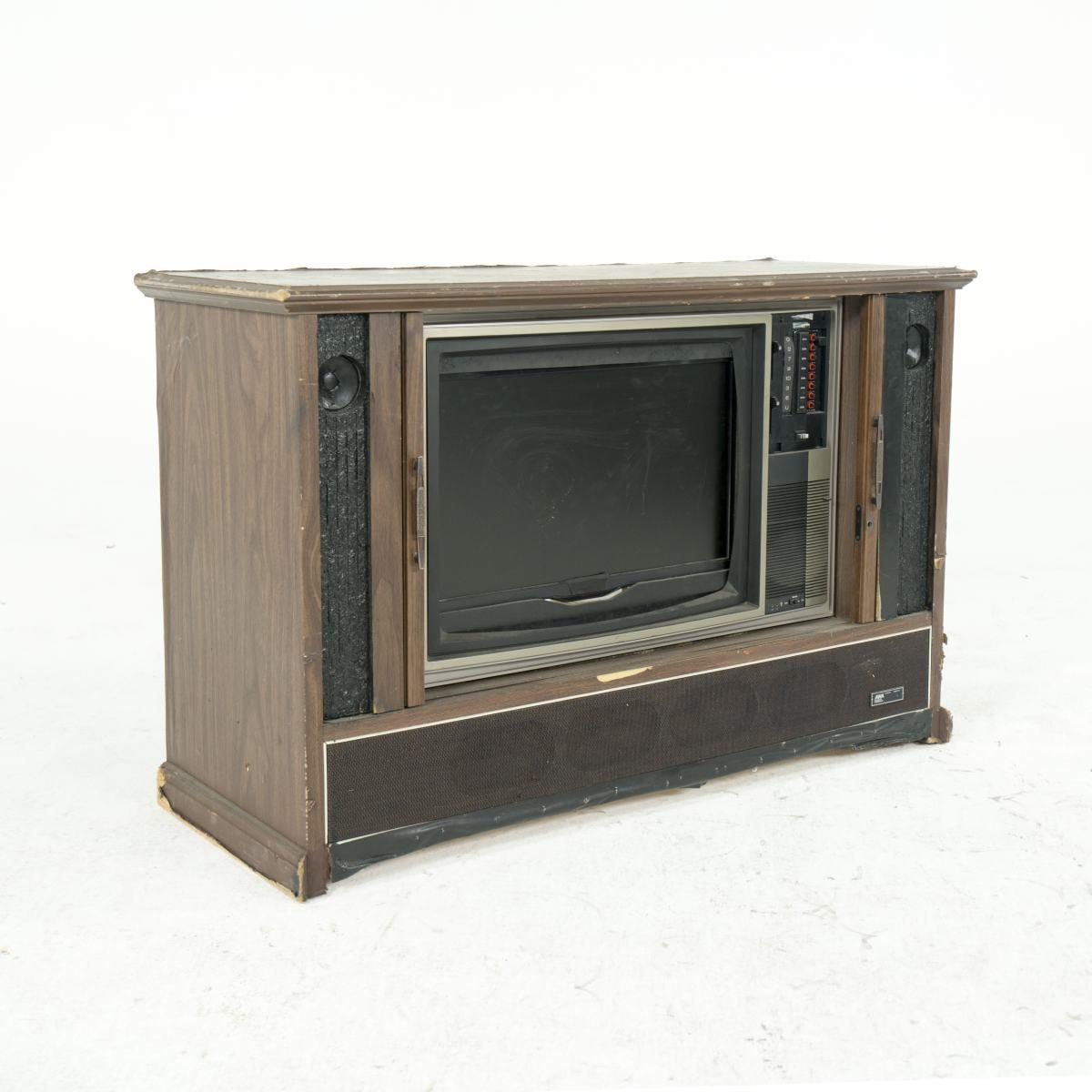 Old Television Unit, extra large for hire - sydney props
