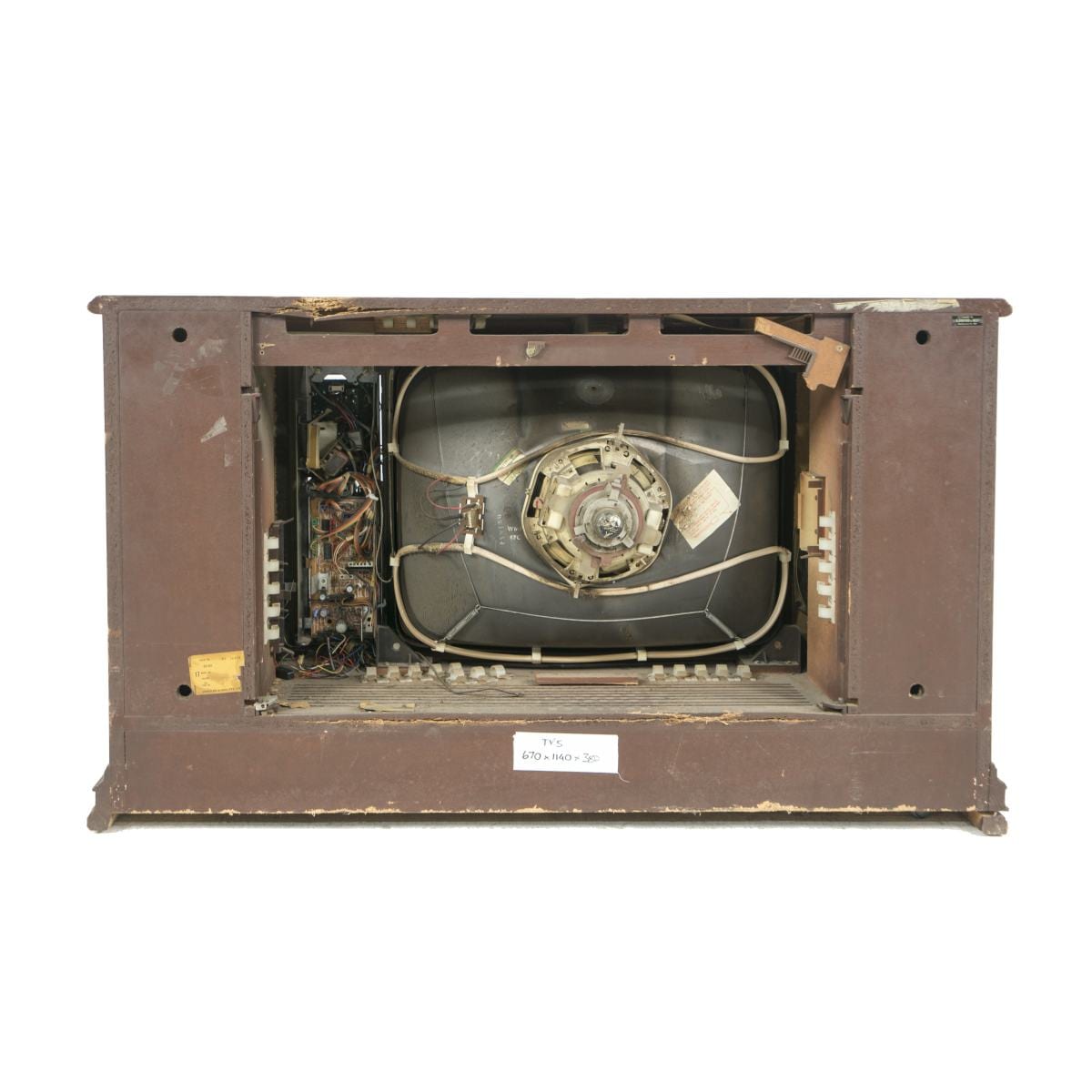 Old Television Unit, extra large for hire - sydney props