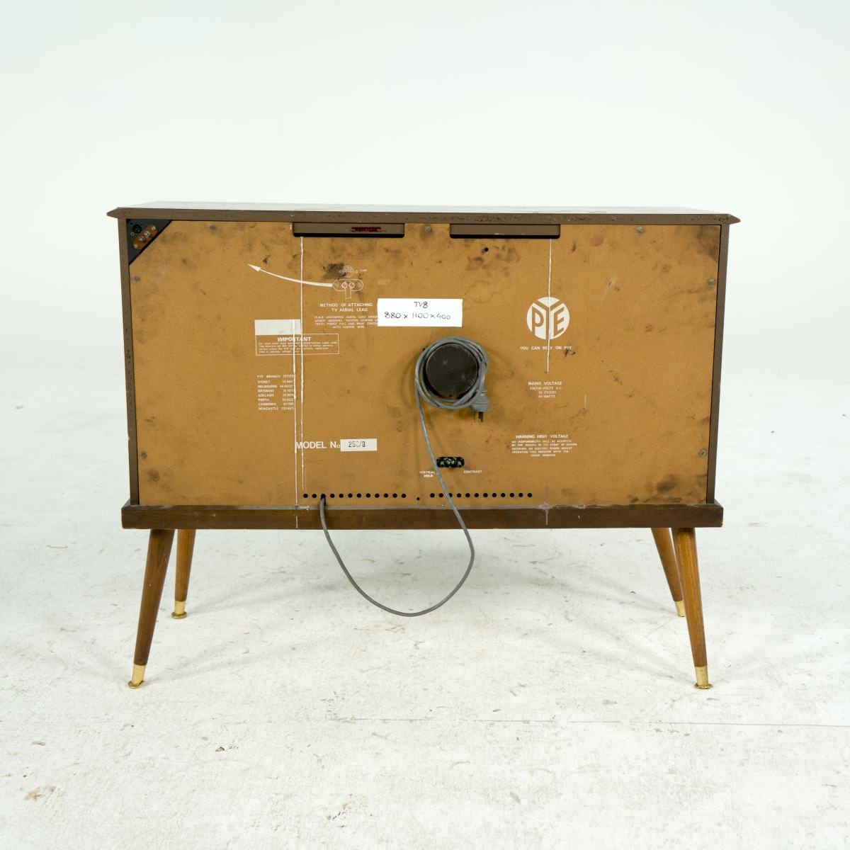 Old Television Unit, extra large for hire - sydney props