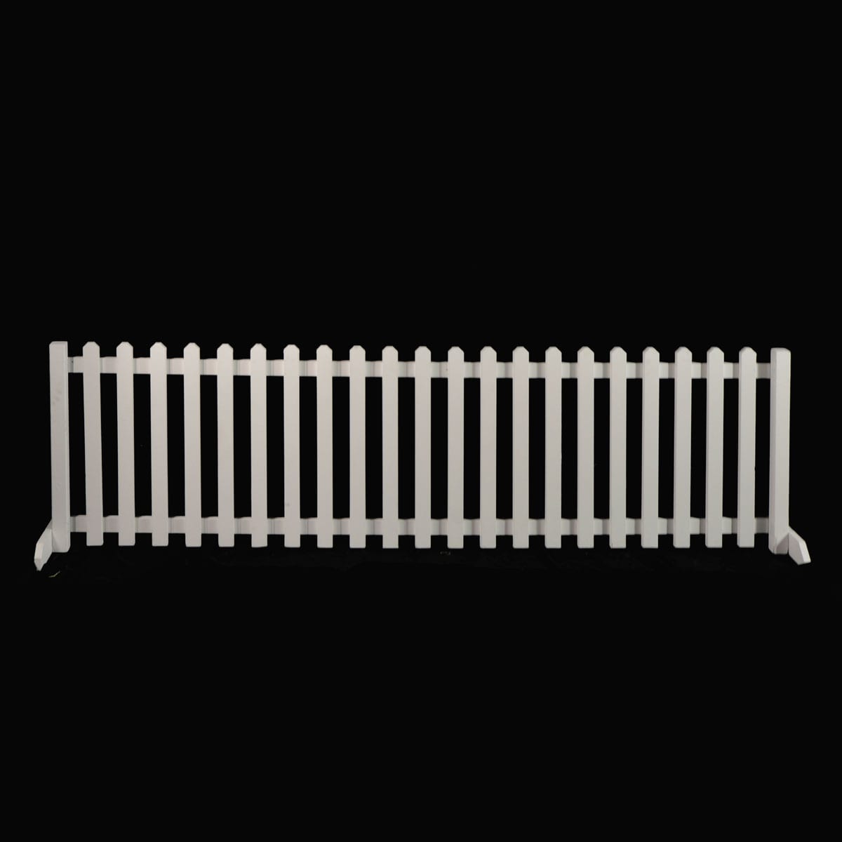 Medium White Picket Fence