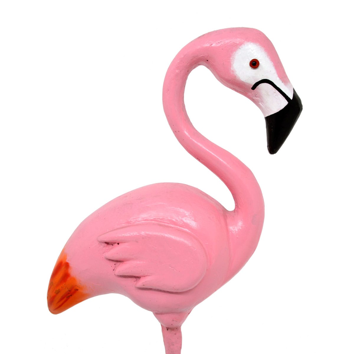 Flamingo on pole