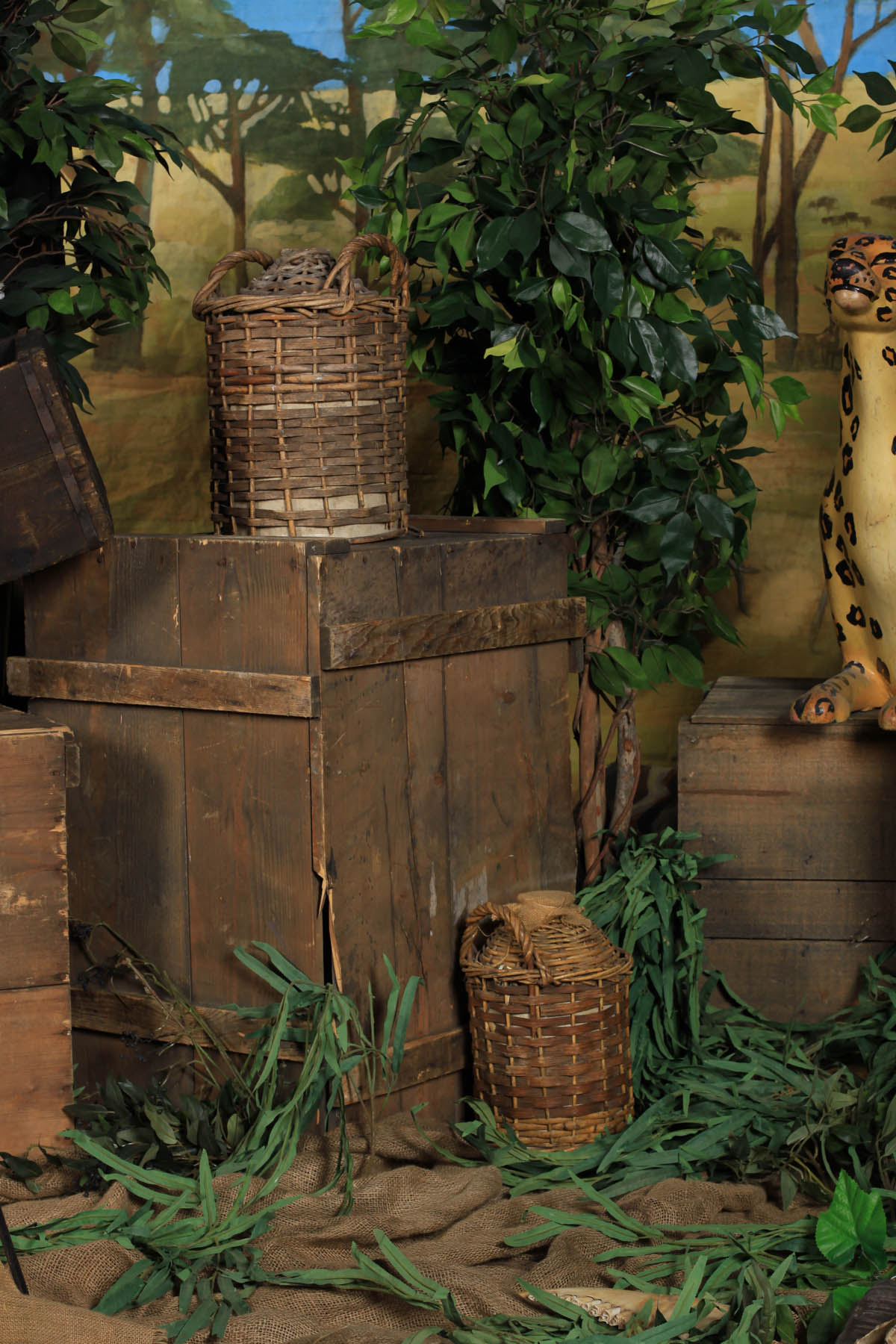 Large Wooden Crate