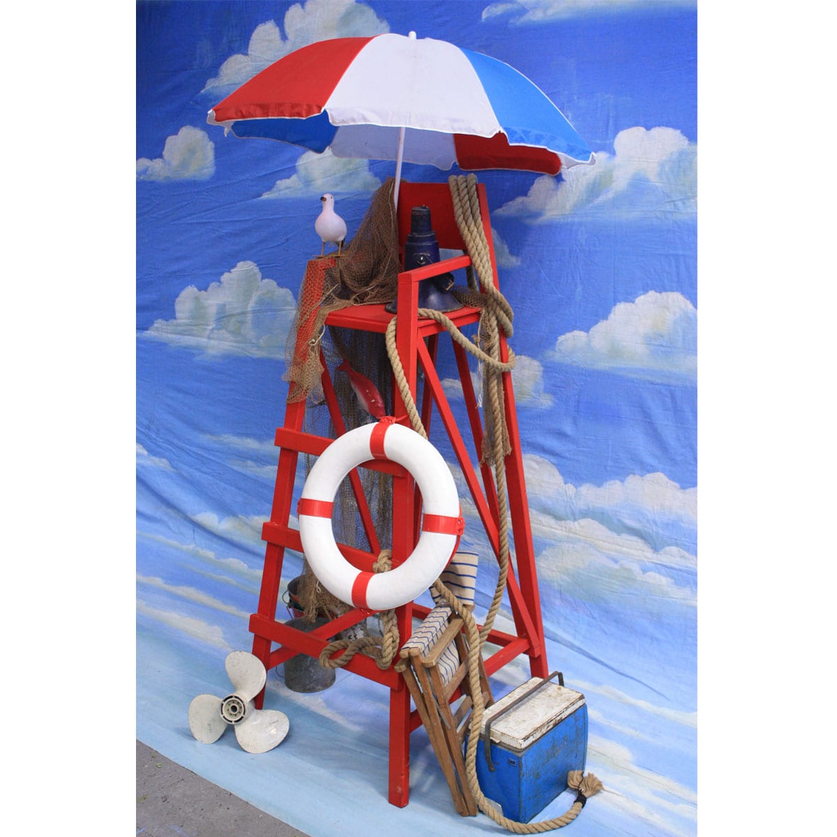 Lifeguard Chair - Tower - Sydney Prop Specialists - Prop Hire and Event Theming