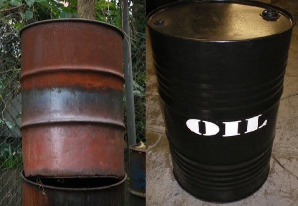 44 Gallon Oil Drum-18346