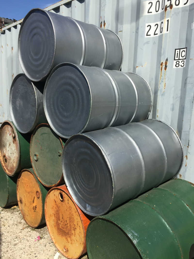 44 Gallon Oil Drum-18345