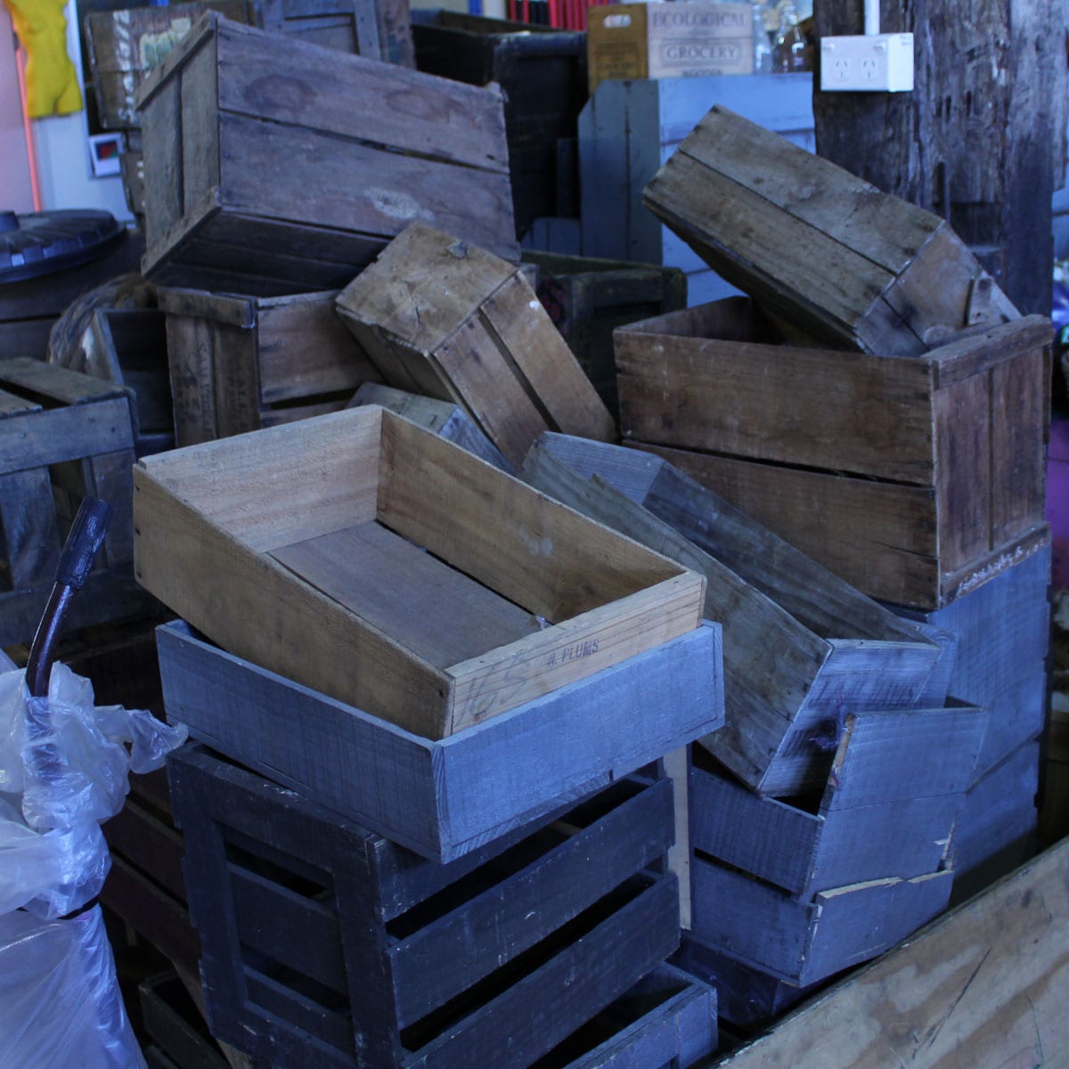 Small Wooden Crates-10904