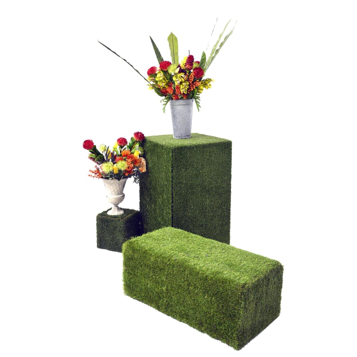 Astro Turf Ottoman