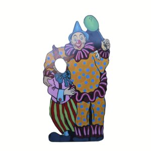 Cutout - Two Clowns Photo Op