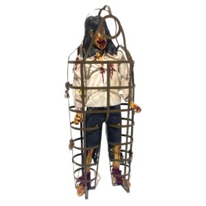 Caged Prisoner Mannequin