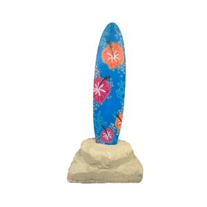 Surfboard in Rock