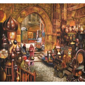 Arabian Market Painted Backdrop BD-0686