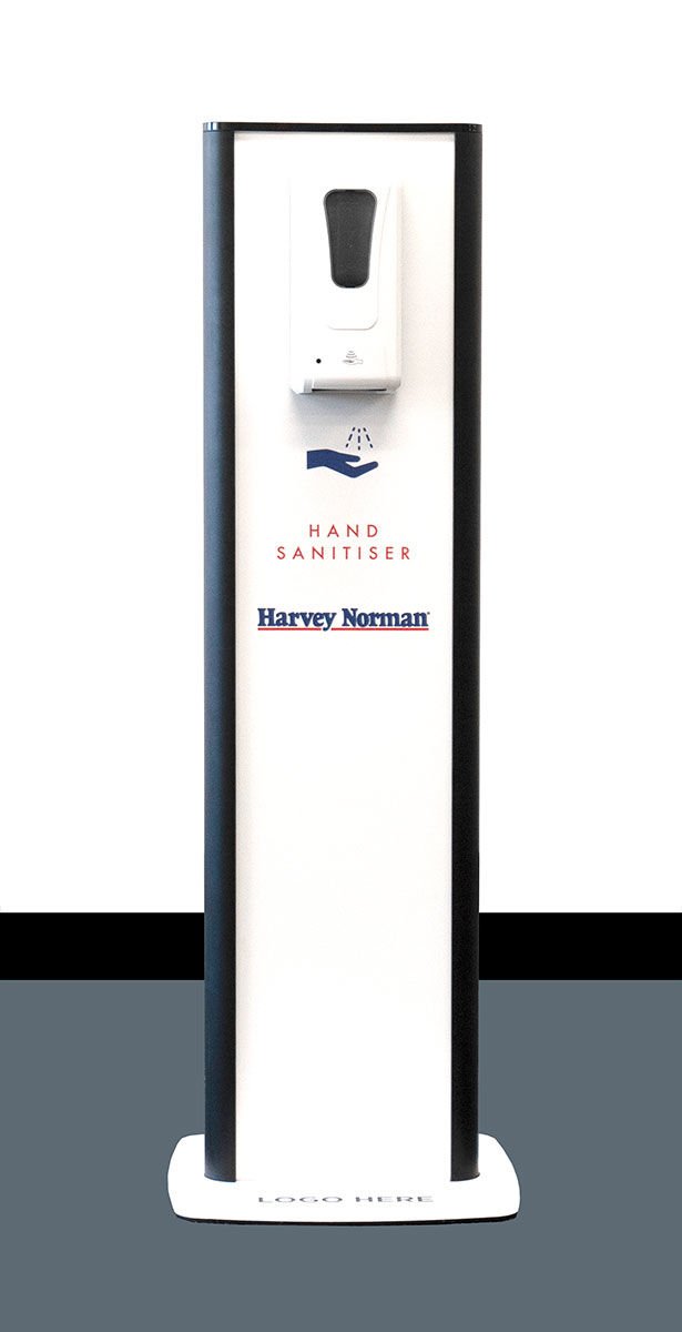 Branded Sanitiser Dispenser Stands Branded Sanitiser Dispenser Stands