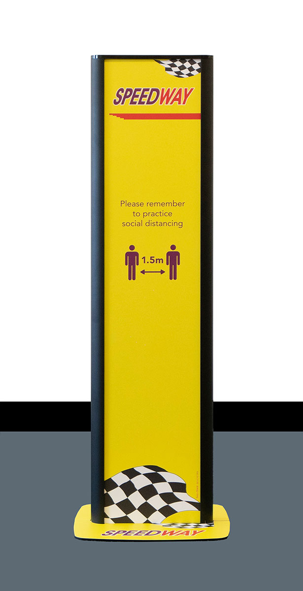 Branded Sanitiser Dispenser Stands Branded Sanitiser Dispenser Stands