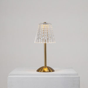 Gold Tiffany Lamp Centrepiece