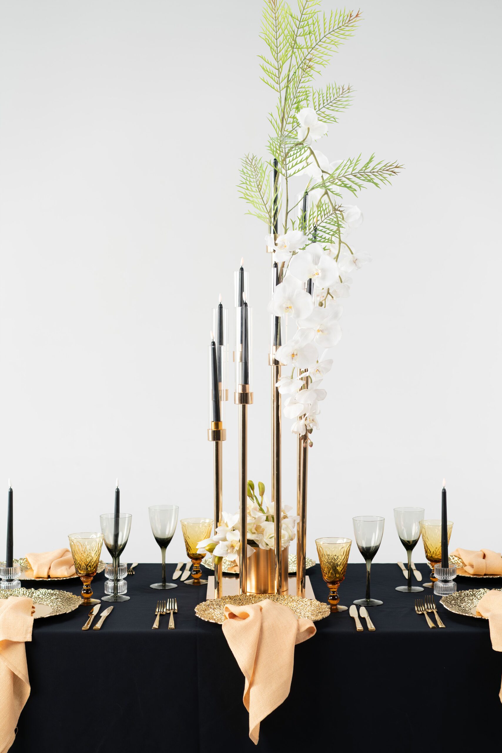 Gold Multi Arm Candelabra - Image 3