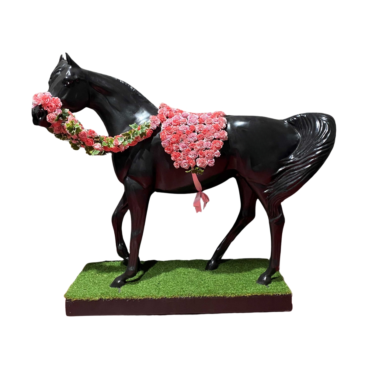 Horse Stallion lifelike statue - Spring Racing - Image 2