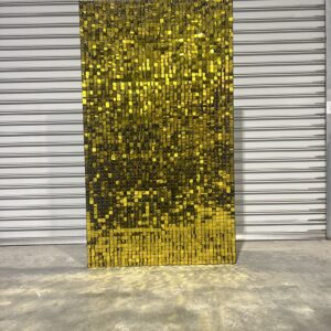 Gold Shimmer Wall