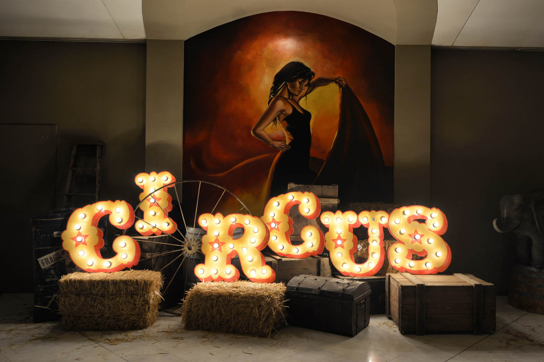 Sydney Props Vintage Circus Theme
