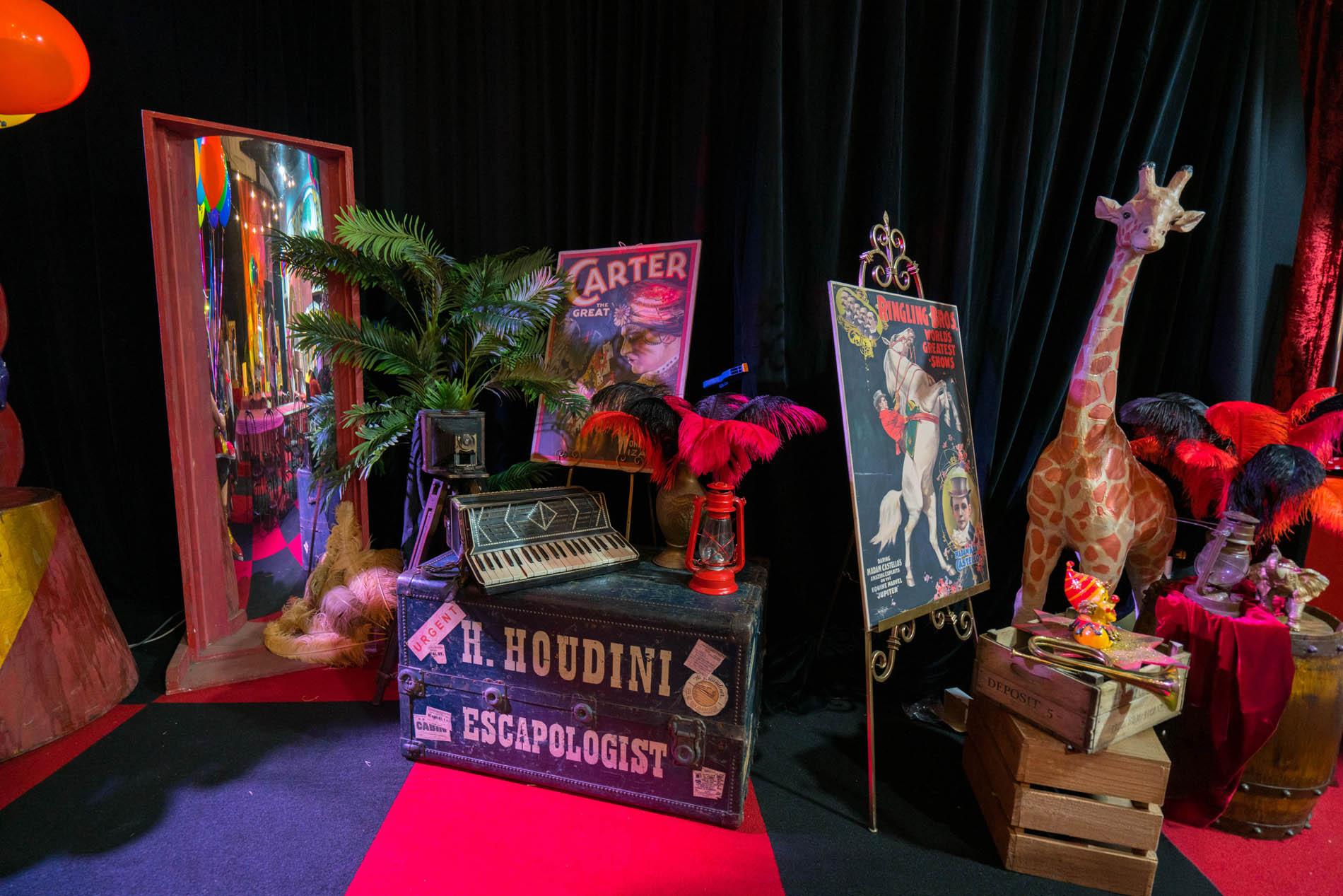 Sydney Props Vintage Circus Theme